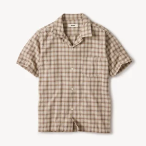 New Arrivals Buck Mason Keegan Plaid Wornwell S/S Camp Shirt