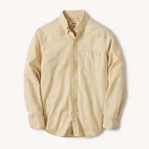 New Arrivals Buck Mason Barley End-On-End California Oxford BD Shirt