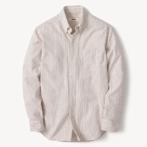 New Arrivals Buck Mason Canyon Lane Stripe California Oxford BD Shirt