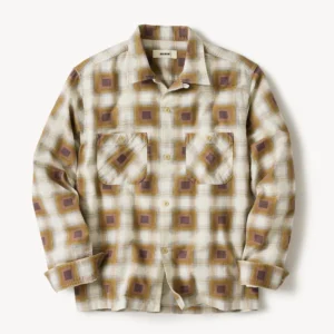 New Arrivals Buck Mason Shadow Mountain Plaid Case Study Camp Shirt