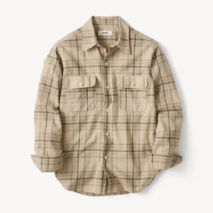 New Arrivals Buck Mason Trail Plaid Breeze Cotton Linen Ls Shirt