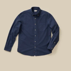 Faherty Laundered Oxford Shirt - River Navy