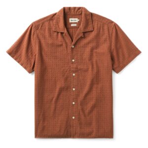 New Arrivals taylorstitch The Davis Shirt in Driftwood Eyelet