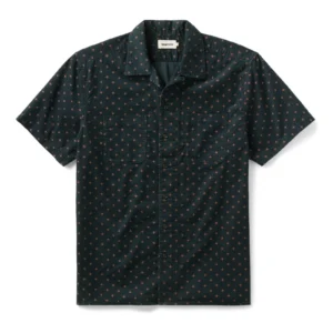 New Arrivals taylorstitch The Conrad Shirt in Navy Pigeon Foulard Pincord
