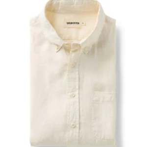 New Arrivals taylorstitch The Jack in Vintage White Linen