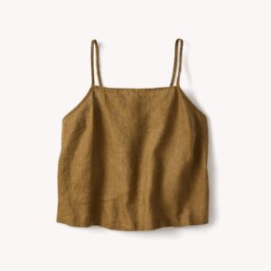 New Arrivals Buck Mason Golden Olive Sea Breeze Linen Coastline Cami