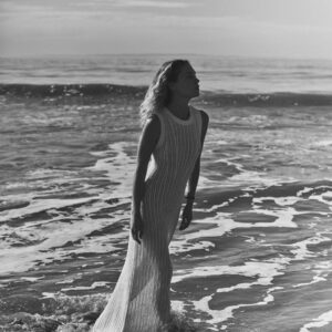 New Arrivals Buck Mason Natural Coastline Crochet Dress
