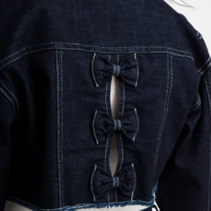 New Arrivals Jordache Bianca Cropped Bow Jacket